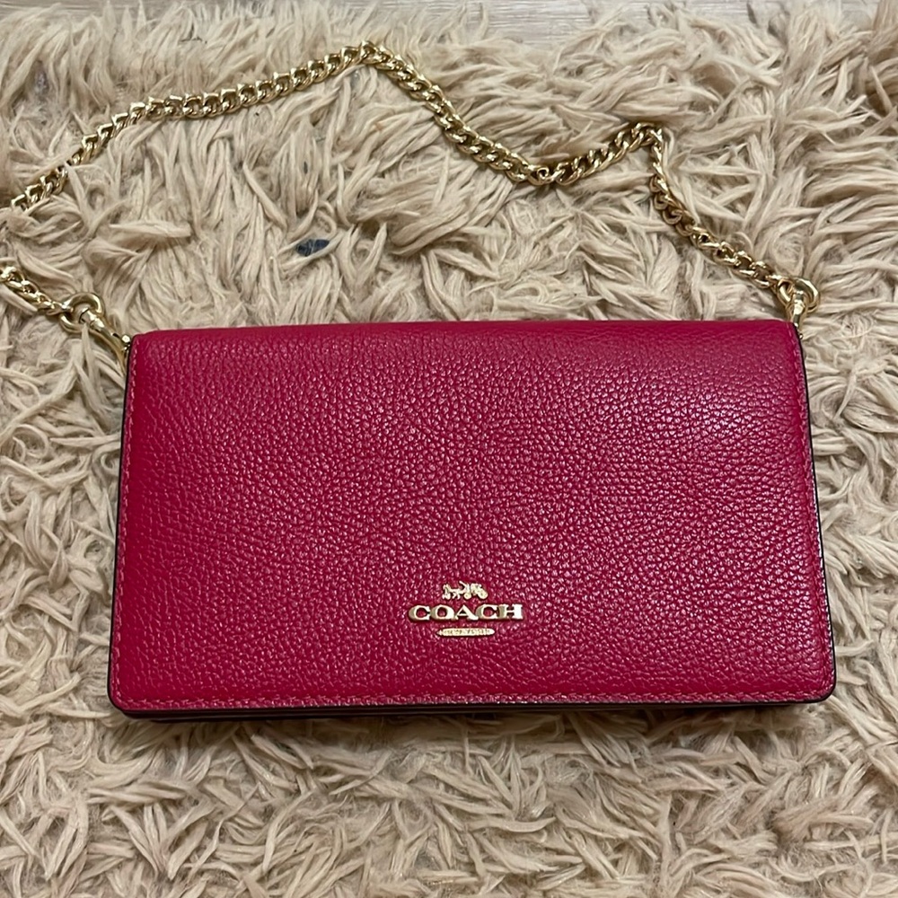 Mini Coach Bag On Chain